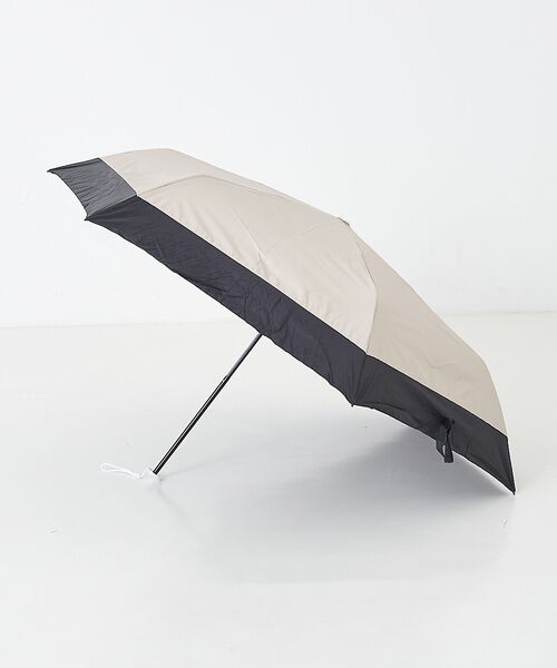 collex / コレックス 傘 | 【a.s.s.a】ブラック切替晴雨兼用折畳傘 HEAT DOWN PARASOL | 詳細3