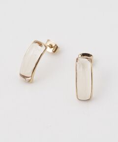 【Elodie Pavie】  Rectangle pierce ピアス