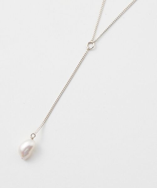 collex / コレックス ネックレス・ペンダント・チョーカー | 【MERAKI】 Silver Pearl Drop necklace | 詳細2
