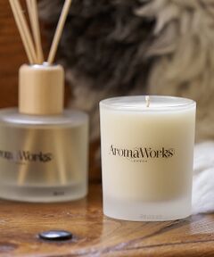 【Aroma Works】 グラス入りキャンドルM