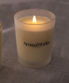 【Aroma Works】 グラス入りキャンドルS