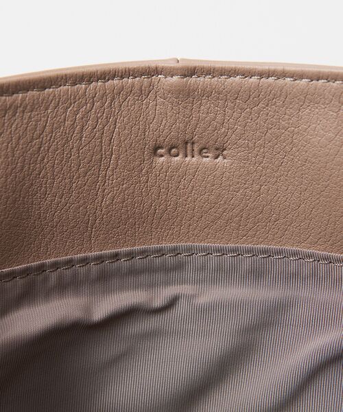 collex / コレックス トートバッグ | 【別注】THE CASE×collex 2WAYレザー巾着トートバッグ | 詳細10