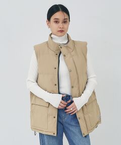 collex / コレックス ダウンジャケット・ベスト | 【WEB限定】【GERRY/ジェリー】ファイバーダウンスタンドカラーベスト 撥水