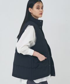 collex / コレックス ダウンジャケット・ベスト | 【WEB限定】【GERRY/ジェリー】ファイバーダウンスタンドカラーベスト 撥水