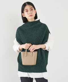 【WEB限定】【BEAURE/ヴュレ】カウレザー ミニトート2Wayショルダーバ