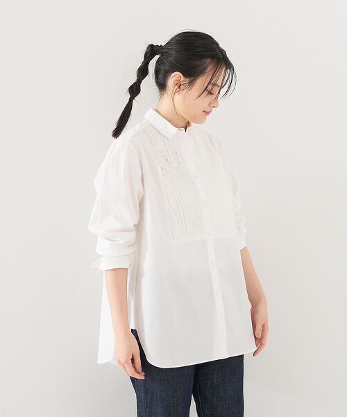 collex / コレックス シャツ・ブラウス | ピンタックブサムシャツ | 詳細3
