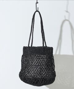 collex / コレックス トートバッグ | 【ANANS】SMALL マクラメ メタリック トートバッグ