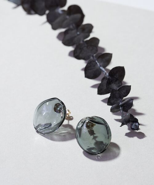 collex / コレックス ピアス・イヤリング | 【別注】【HARIO Lampwork Factory】ピアスサンストーン | 詳細5