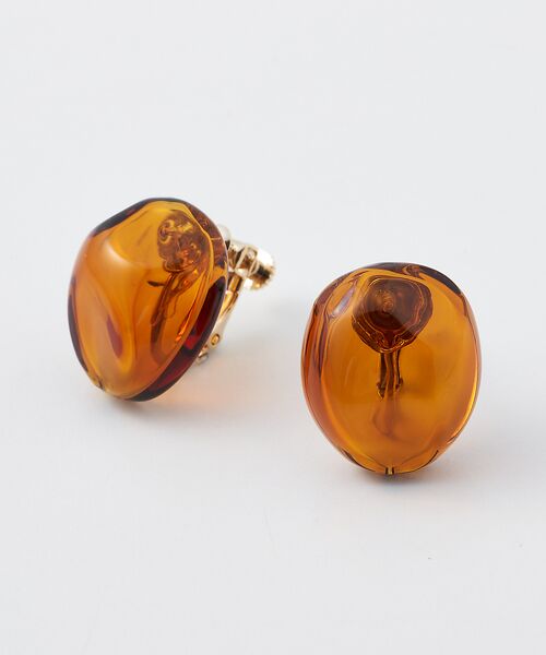 collex / コレックス ピアス・イヤリング | 【別注】【HARIO Lampwork Factory】イヤリングサンストーン | 詳細4