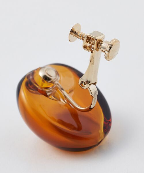 collex / コレックス ピアス・イヤリング | 【別注】【HARIO Lampwork Factory】イヤリングサンストーン | 詳細7