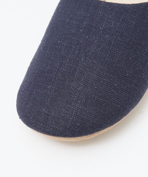 collex / コレックス BOOK | リネンルームシューズ L | 詳細2