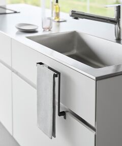 collex / コレックス インテリア・生活雑貨・ホビー・ステーショナリー | 【tower】シンク下収納扉タオルハンガー 高さ20.5㎝