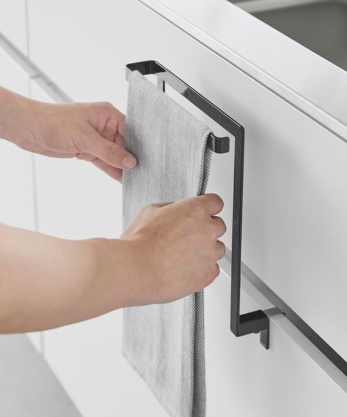 collex / コレックス インテリア・生活雑貨・ホビー・ステーショナリー | 【tower】シンク下収納扉タオルハンガー 高さ20.5㎝ | 詳細12