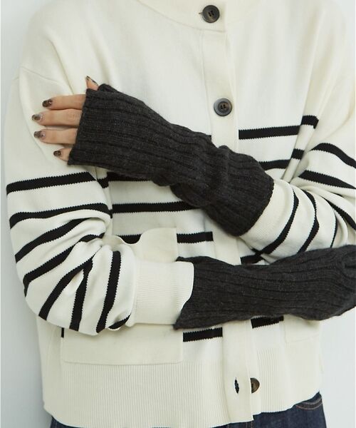 collex / コレックス 手袋 | 【WILLIAM BRUNTON】カシミヤリブリストウォーマー | 詳細22