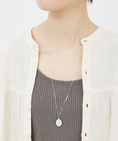 collex / コレックス ネックレス・ペンダント・チョーカー | 【Ljud/ユード】淡水パールプレートネックレス