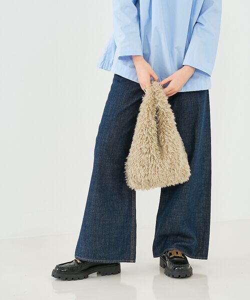 collex / コレックス ハンドバッグ | 【WEB限定】【EARTH MADE】CURLY FUR MARCHEBAG フ | 詳細5