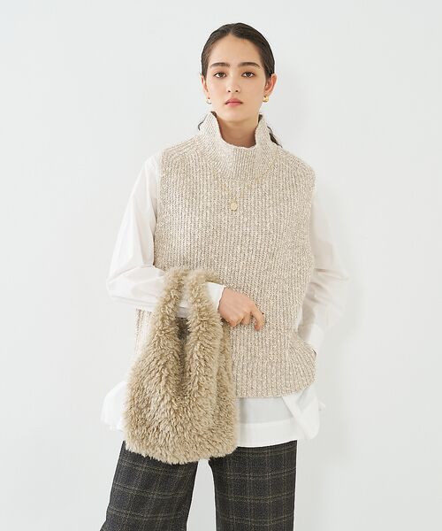 collex / コレックス ハンドバッグ | 【WEB限定】【EARTH MADE】CURLY FUR MARCHEBAG フ | 詳細7