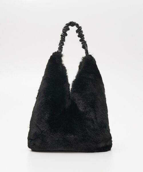 collex / コレックス トートバッグ | 【WEB限定】【CACHELLIE】FUR TOTEBAG　ギャザーハンドルファ | 詳細15