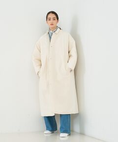 【yarmo/ヤーモ】Quilting Lab Coat キルティングラボコート