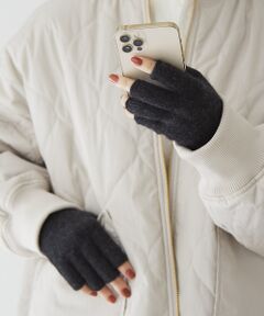 collex / コレックス 手袋 | 【WILLIAM BRUNTON】カシミヤ フィンガーレスグローブ