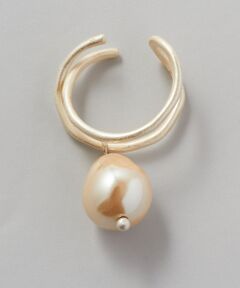 collex / コレックス アクセサリー | 【Ljud/ユード】ガラスドロップパールクロス 2WAYイヤーカフ