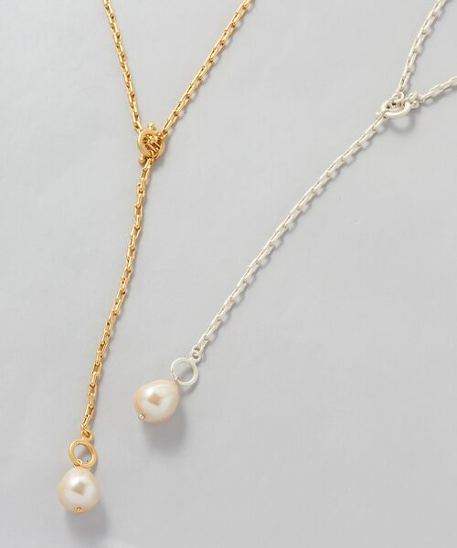 collex / コレックス ネックレス・ペンダント・チョーカー | 【Ljud/ユード】ガラスドロップパールネックレス | 詳細1