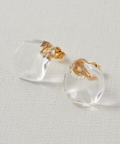 collex / コレックス ピアス・イヤリング | 【別注】【HARIO Lampwork Factory】ピアス フリル