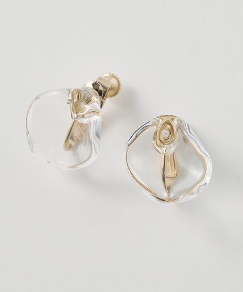 collex / コレックス ピアス・イヤリング | 【別注】【HARIO Lampwork Factory】イヤリング フリル | 詳細2