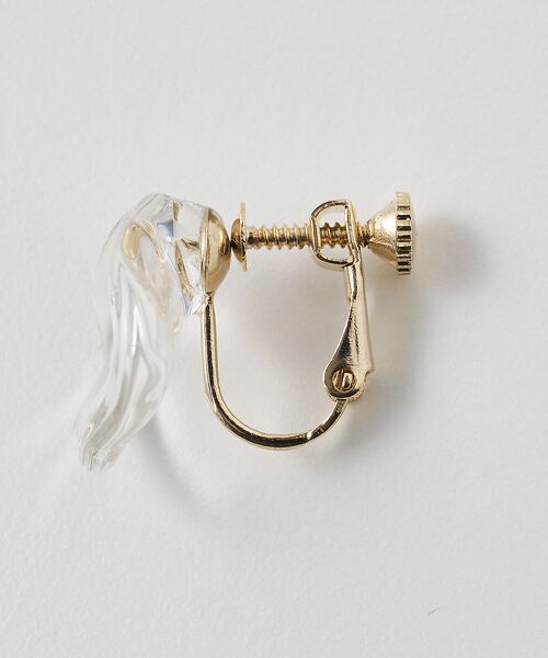 collex / コレックス ピアス・イヤリング | 【別注】【HARIO Lampwork Factory】イヤリング フリル | 詳細4