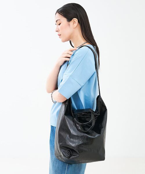 collex / コレックス ショルダーバッグ | 2WAYメタリック底マチワイド ワンショルダーバッグ | 詳細9