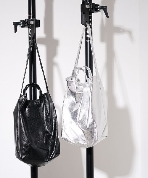 collex / コレックス ショルダーバッグ | 2WAYメタリック底マチワイド ワンショルダーバッグ | 詳細11