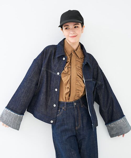 collex/コレックス 【collex限定】【KURO/クロ】デニムジャケット インディゴ F collex/コレックス 【collex限定】【KURO/クロ】デニムジャケット インディゴ F