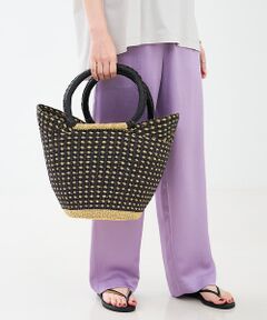 collex / コレックス かごバック | ニャリガバスケット ニケチェック L