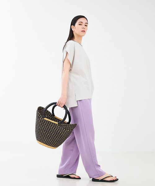 collex / コレックス かごバック | ニャリガバスケット ニケチェック L | 詳細4