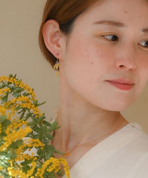 collex / コレックス ネックレス・ペンダント・チョーカー | 【HARIO Lampwork Factory】ネックレス ひとふさのミモザ イ | 詳細2