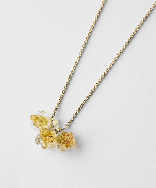 collex / コレックス ネックレス・ペンダント・チョーカー | 【HARIO Lampwork Factory】ネックレス ひとふさのミモザ イ | 詳細3