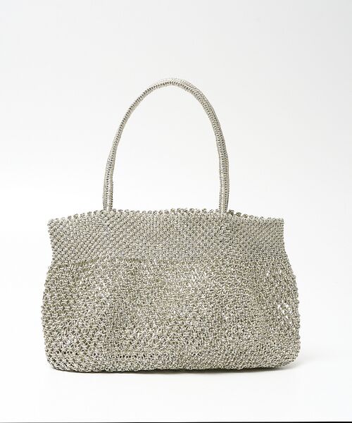 collex / コレックス トートバッグ | 【ANANS】 メタリック マクラメトートバッグ | 詳細2
