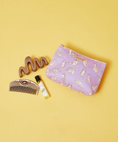 collex / コレックス ポーチ | リバティプリント BASICポーチL ミャオウ  猫柄