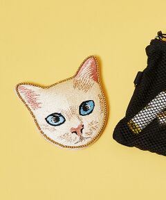 collex / コレックス その他小物 | キャットフェイス刺繍ミラー