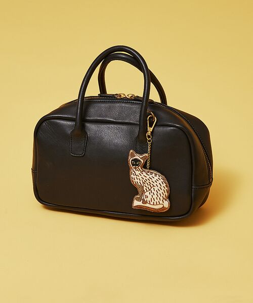 collex / コレックス キーホルダー・ストラップ | ザリ刺繍キャットキーホルダー | 詳細1