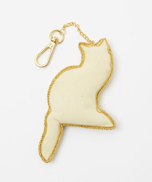 collex / コレックス キーホルダー・ストラップ | ザリ刺繍キャットキーホルダー | 詳細8