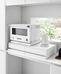 collex / コレックス その他雑貨 | 【tower】2wayキッチン家電下引き出し＆スライドテーブル タワー W80