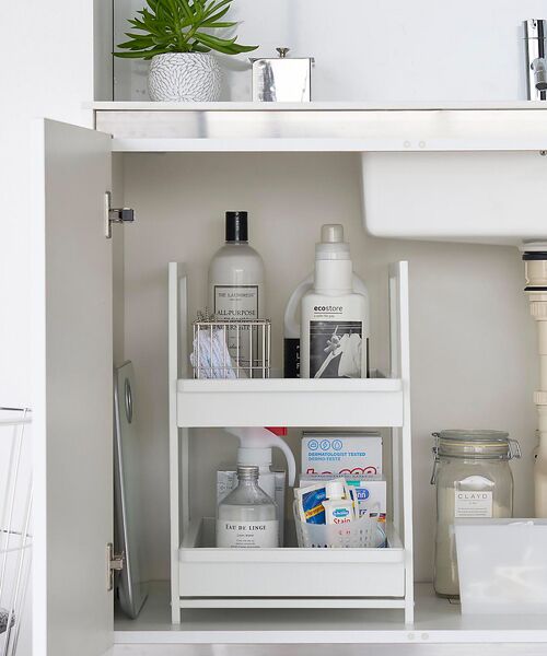 collex / コレックス その他雑貨 | 【tower】 シンク下スライドラック2段 | 詳細1