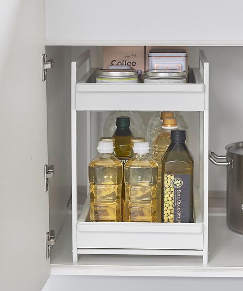 collex / コレックス その他雑貨 | 【tower】 シンク下スライドラック2段 | 詳細3