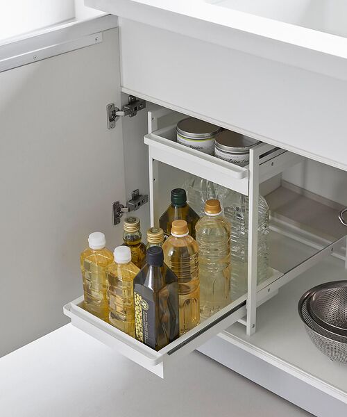 collex / コレックス その他雑貨 | 【tower】 シンク下スライドラック2段 | 詳細4