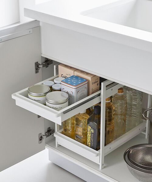 collex / コレックス その他雑貨 | 【tower】 シンク下スライドラック2段 | 詳細5