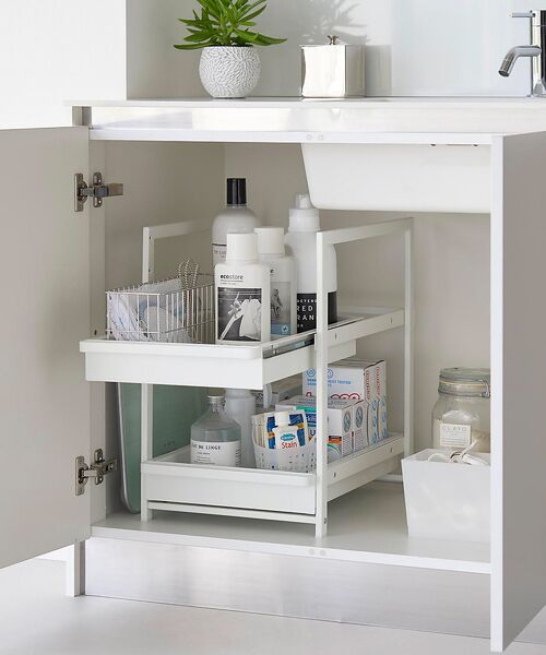 collex / コレックス その他雑貨 | 【tower】 シンク下スライドラック2段 | 詳細9