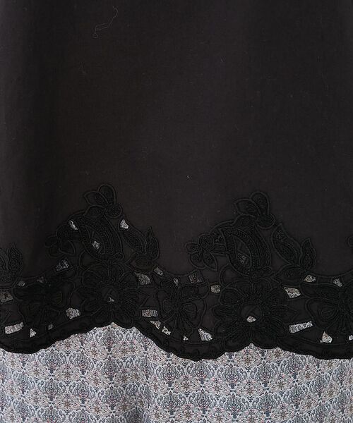 collex / コレックス シャツ・ブラウス | レース切替スタインドカラーブラウス | 詳細25