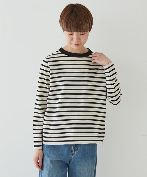 collex/コレックス ロングスリーブベーシックTシャツ ブラック系その他1 F collex/コレックス ロングスリーブベーシックTシャツ ブラック系その他1 F