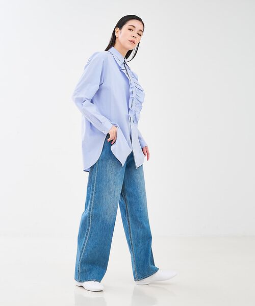 collex / コレックス シャツ・ブラウス | フロントフリルシャツ | 詳細1